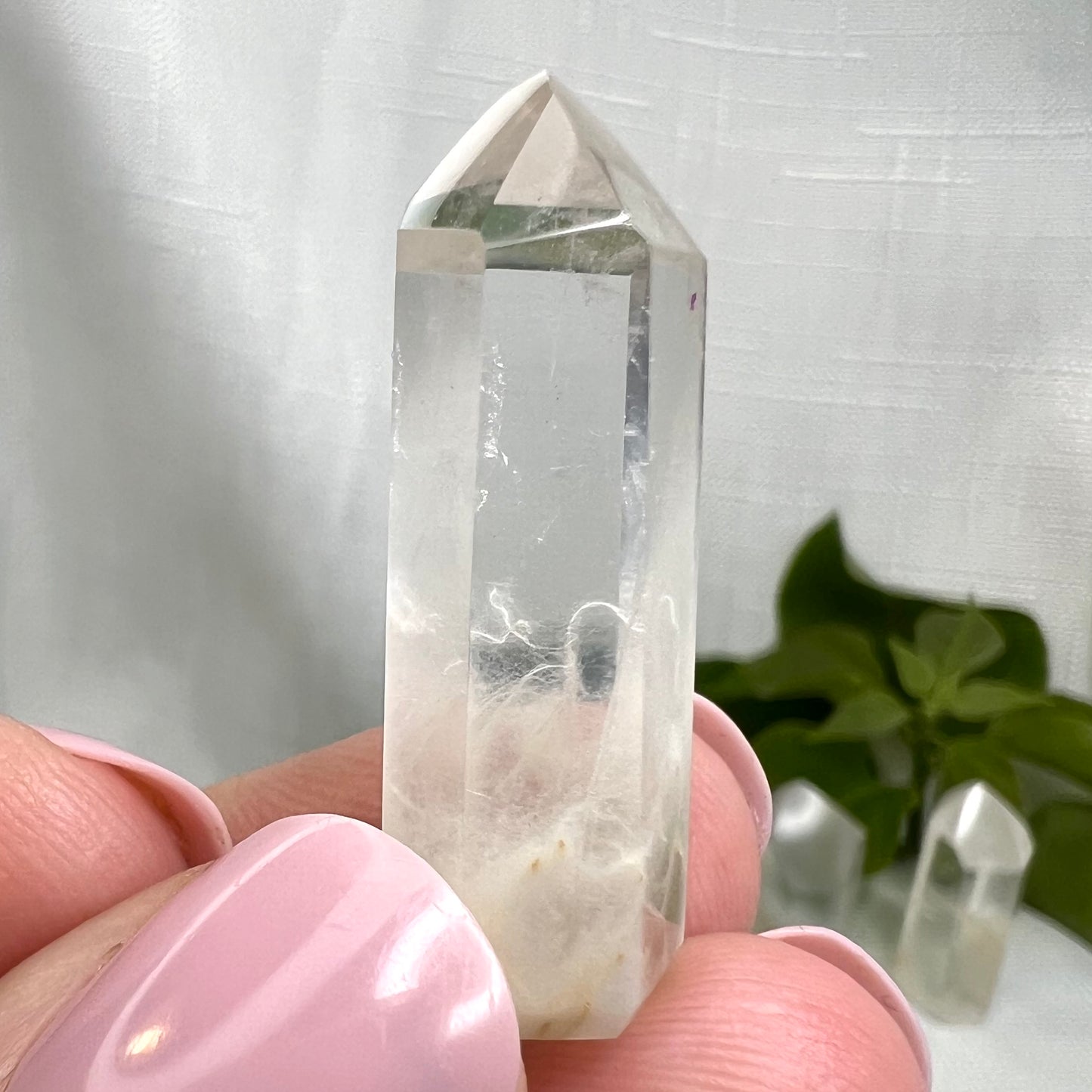 Amphibole Quartz Points - Margarida Mine, Bahia, Brazil