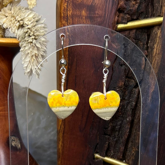 Bumblebee Jasper Crystal Earrings: Courage ∙ Creativity ∙ Zest for Life