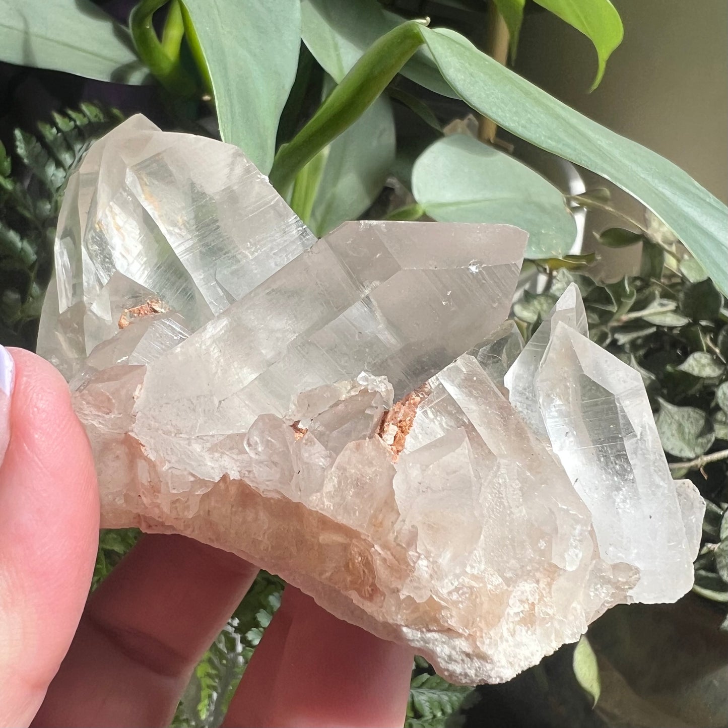 Himalayan Samadhi Quartz Cluster (207g)