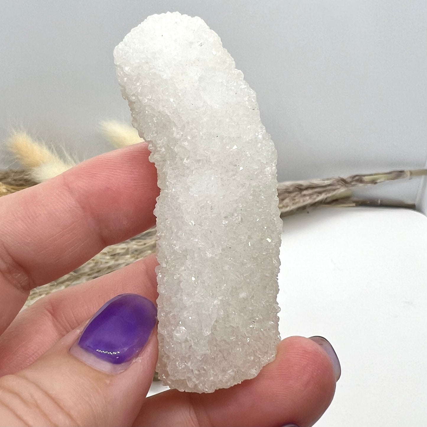 Quartz Stalactite | Fine Druzy Quartz Stalactite