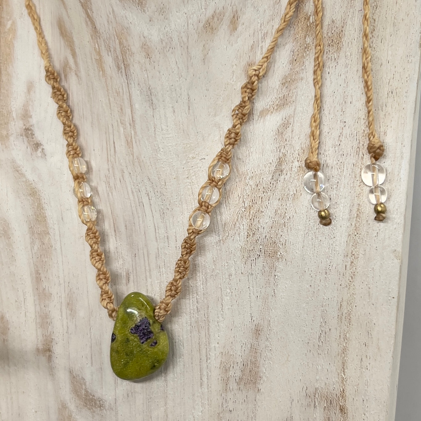 Atlantisite Crystal Necklace