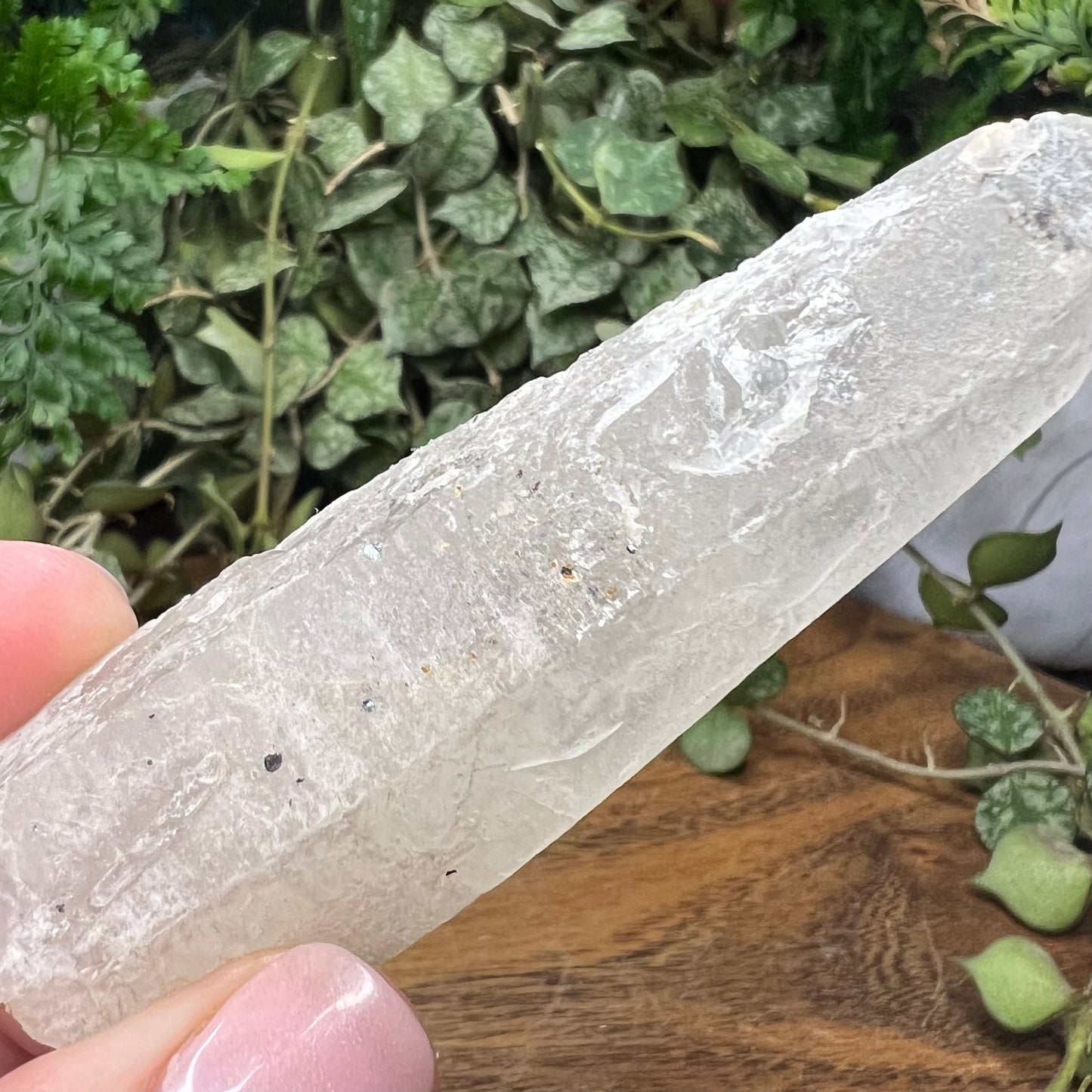 Inner Mongolian Quartz Chunky with Specularite inclusions
