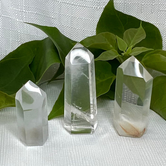 Amphibole Quartz Points - Margarida Mine, Bahia, Brazil