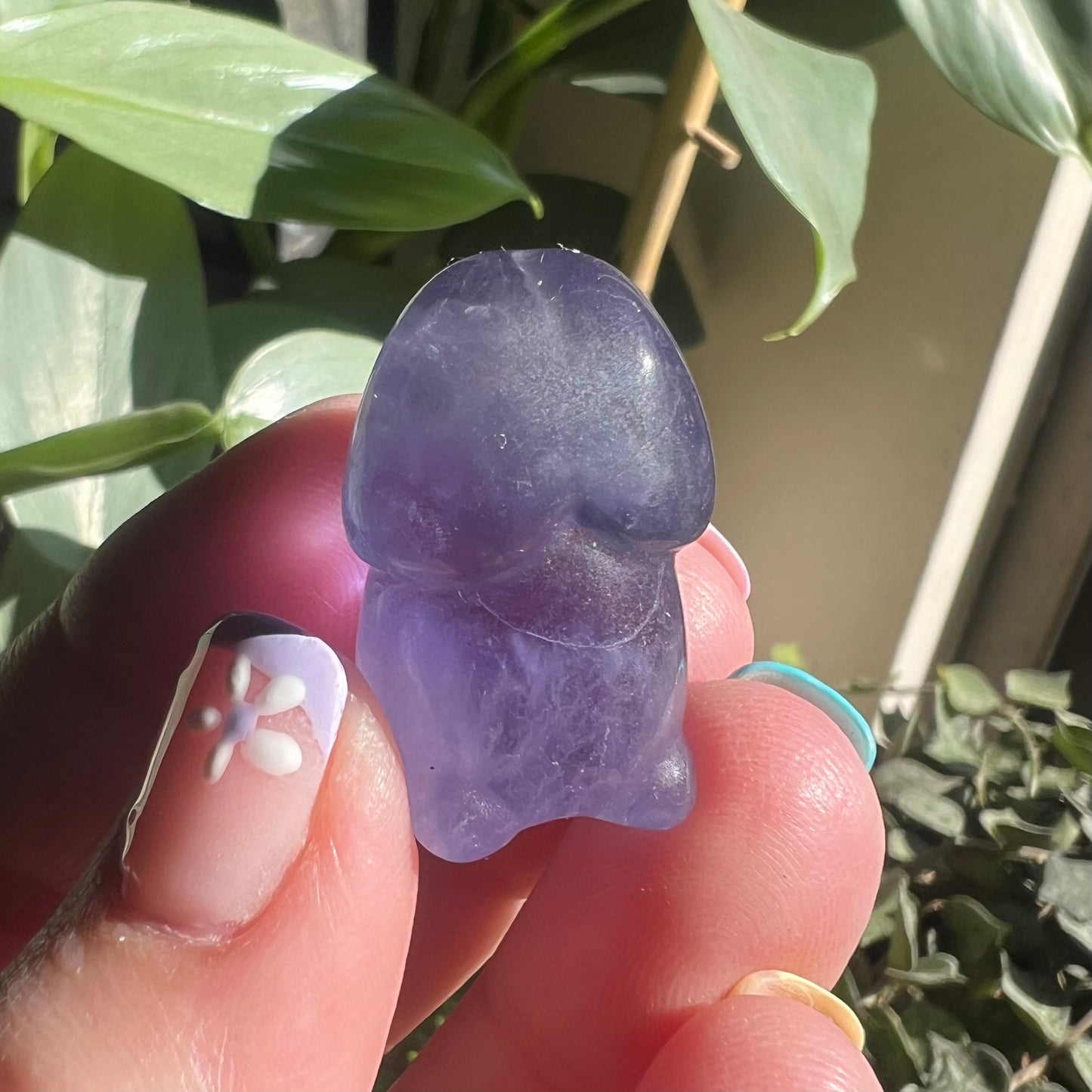 Fluorite Willy / Peen Carving - Fun Gifts for Friends
