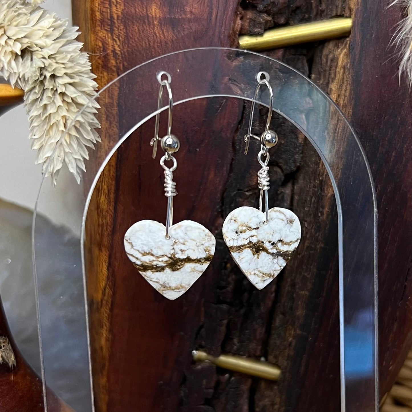 Wild Horse 'Turquoise' Crystal Earrings: Emotional Balance ∙ Stability ∙ Resilience