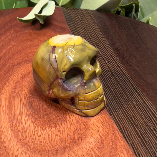 Skull Crystal Carving -Mookaite (1)