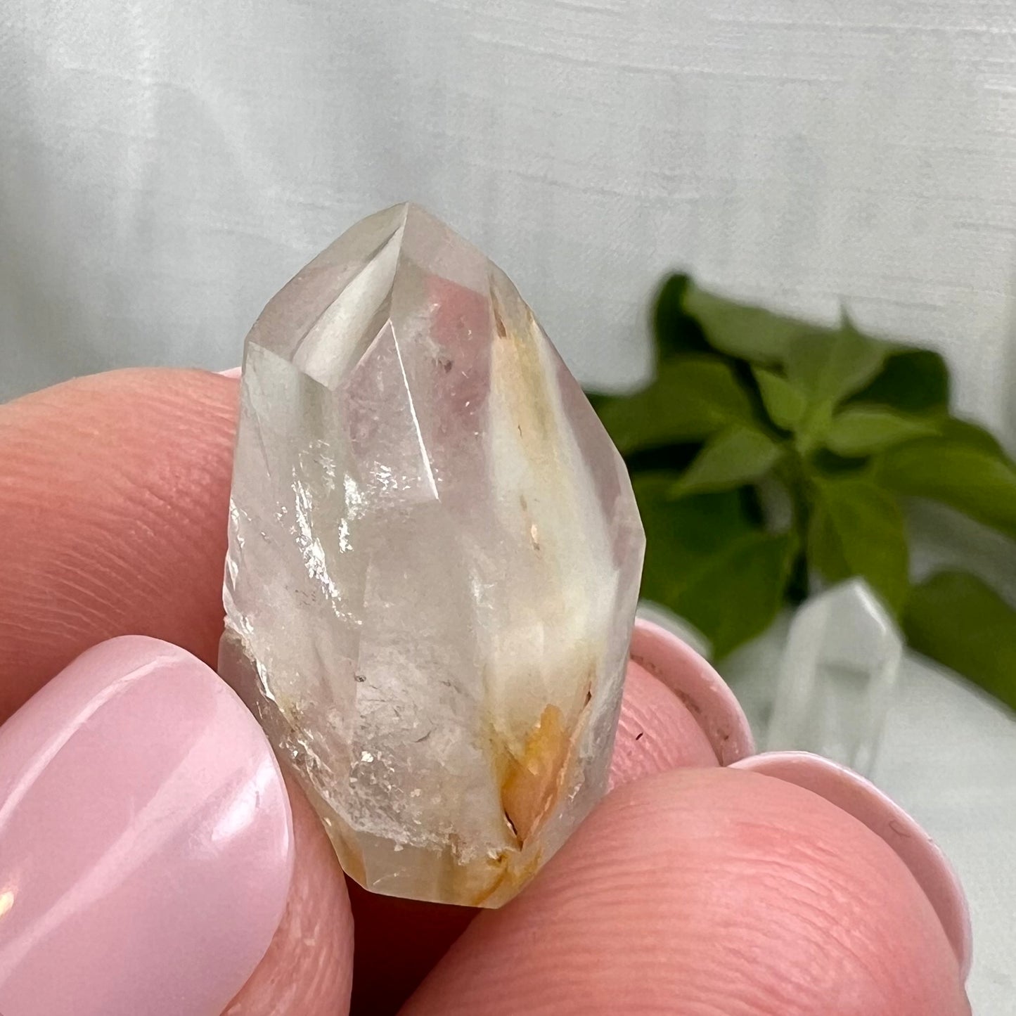 Amphibole Quartz Points - Margarida Mine, Bahia, Brazil