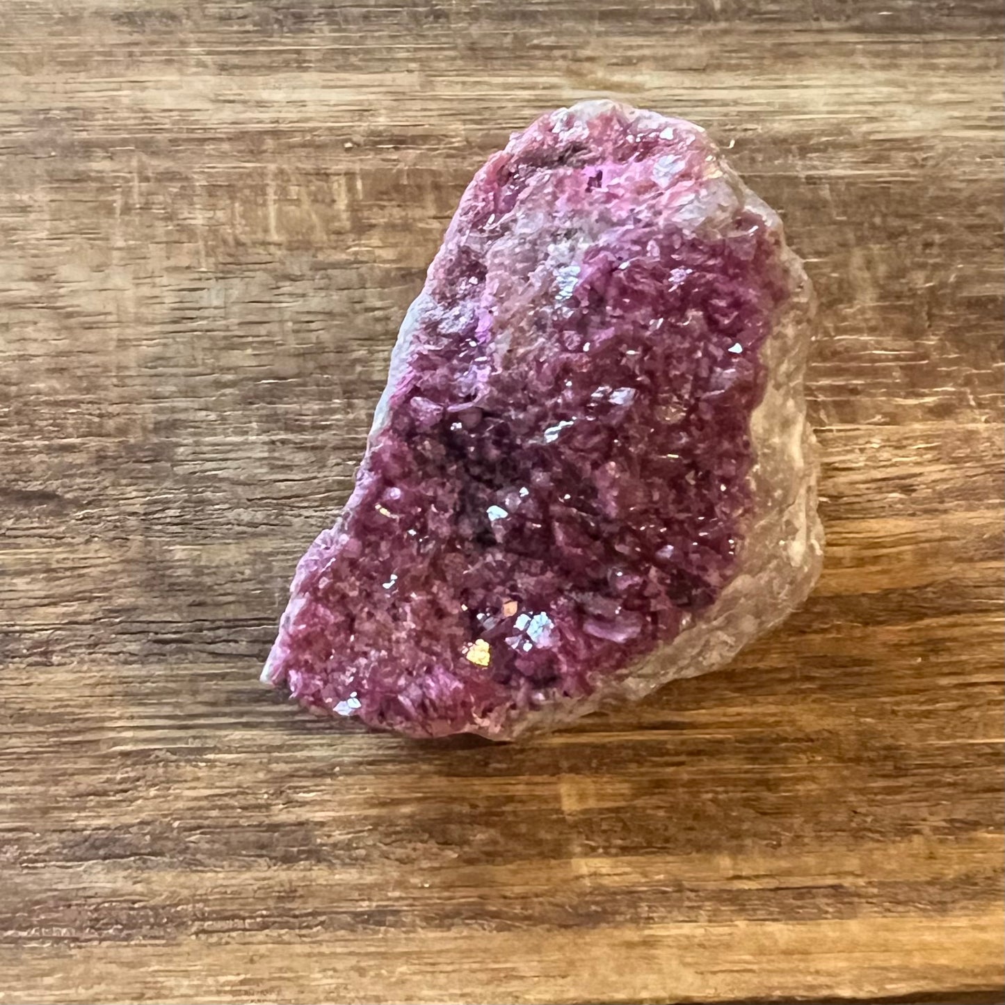 Sparkly Cobaltoan Calcite Specimen