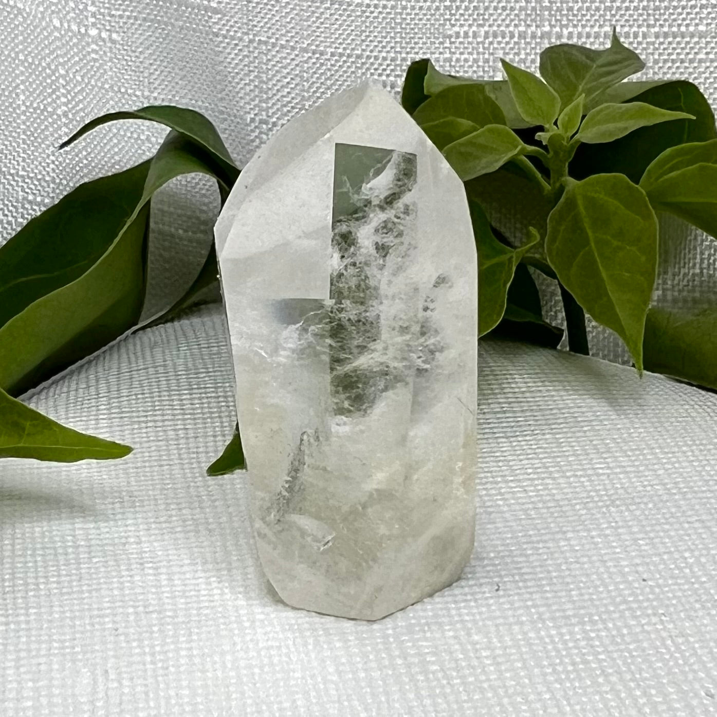 Amphibole Quartz Points - Margarida Mine, Bahia, Brazil