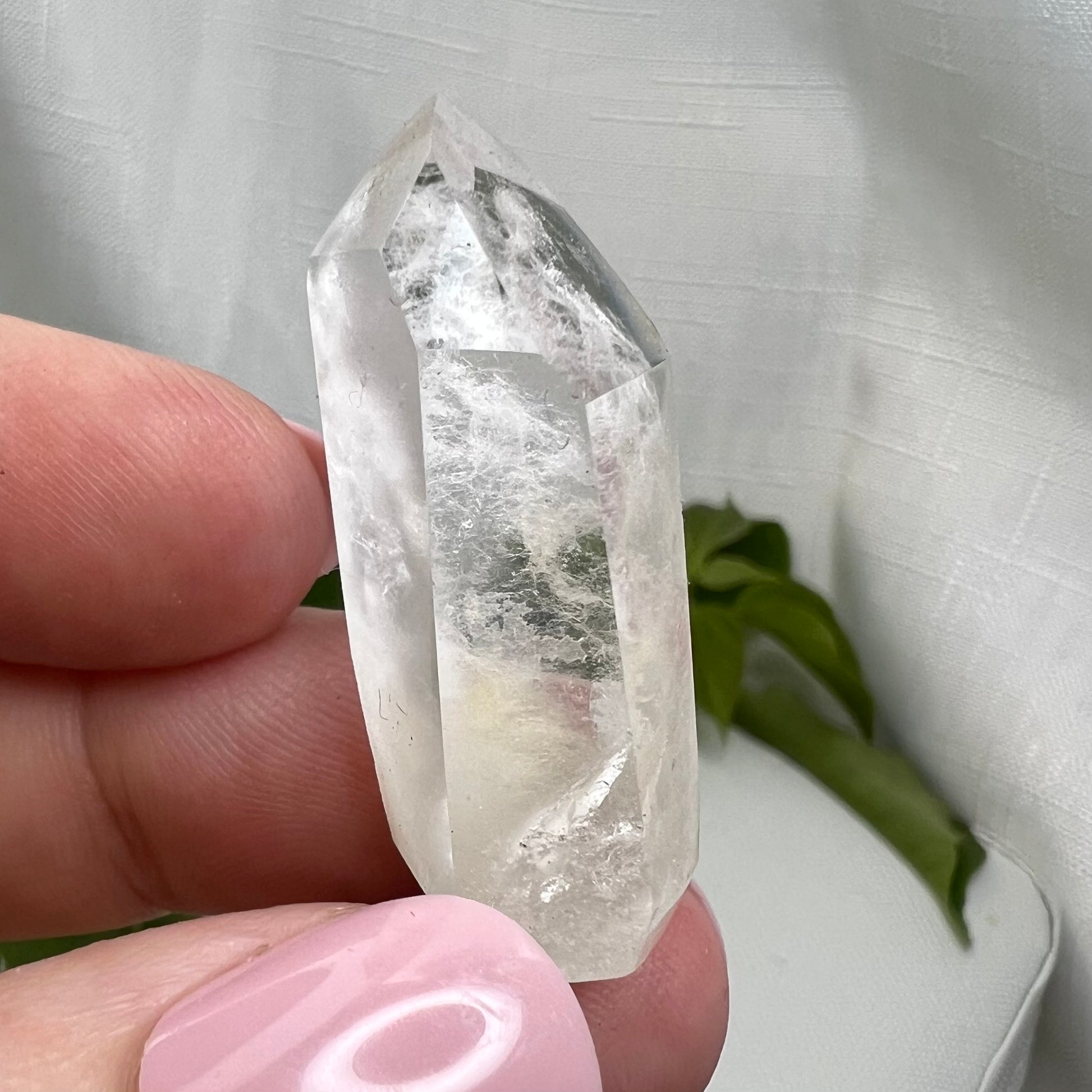 Amphibole Quartz Points - Margarida Mine, Bahia, Brazil