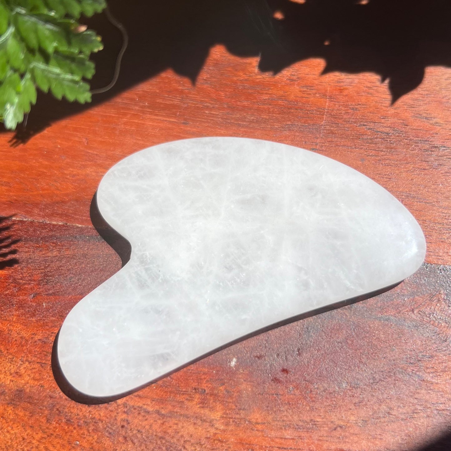 Clear Quartz Facial Gua Sha