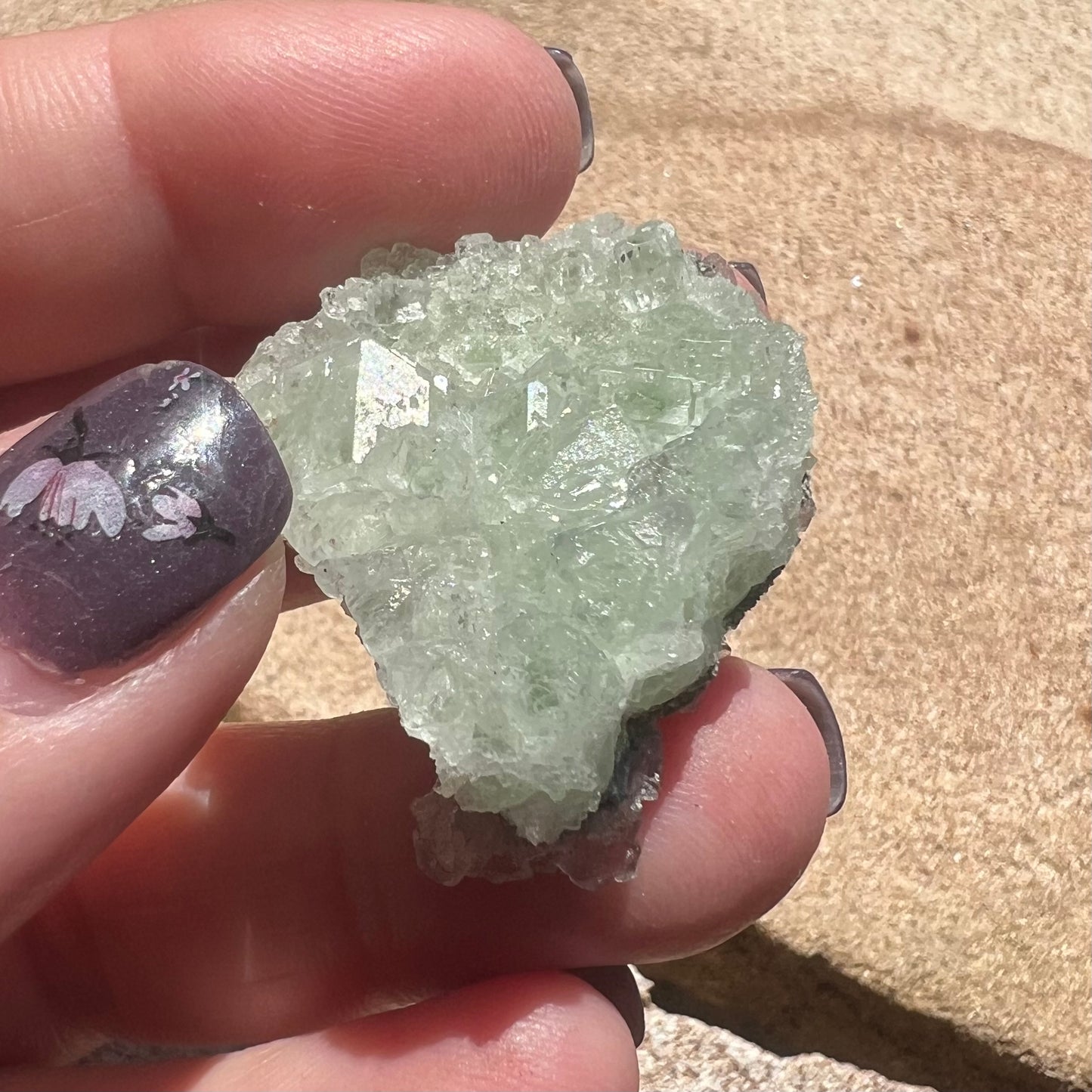 Green Octahedral Fluorite Specimen - Fujian, China
