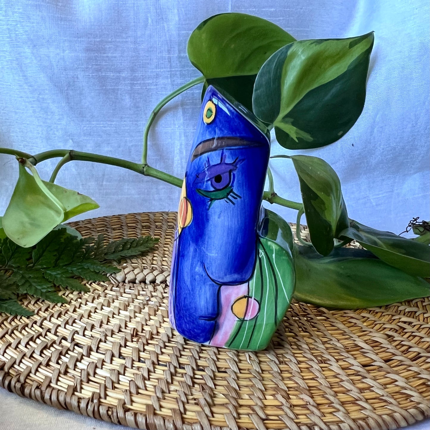 Picasso-Inspired Cubist Style Salt & Pepper Set - Preloved Kitsch