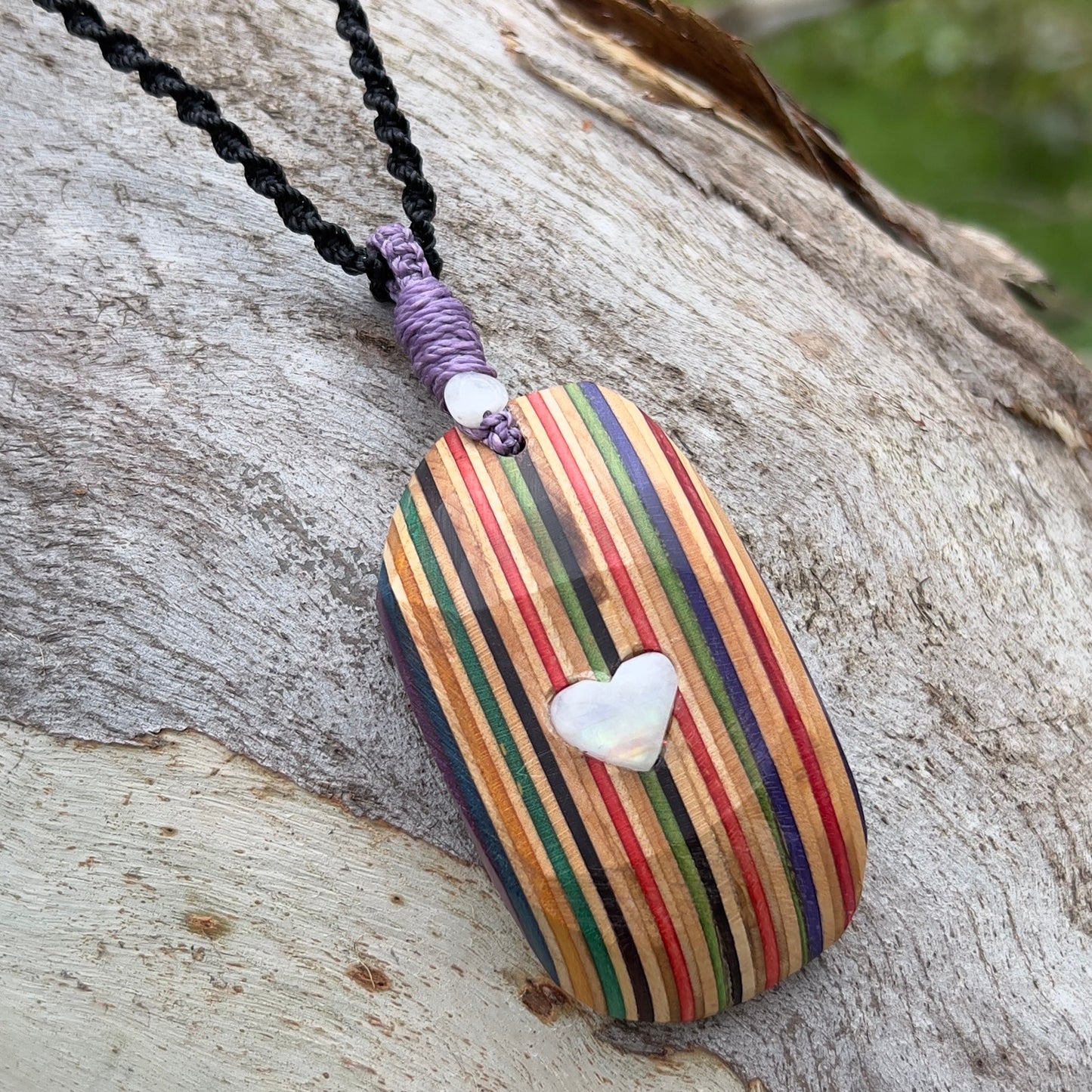 For the lover of unique, fun jewellery made with upcycled skateboard wood
