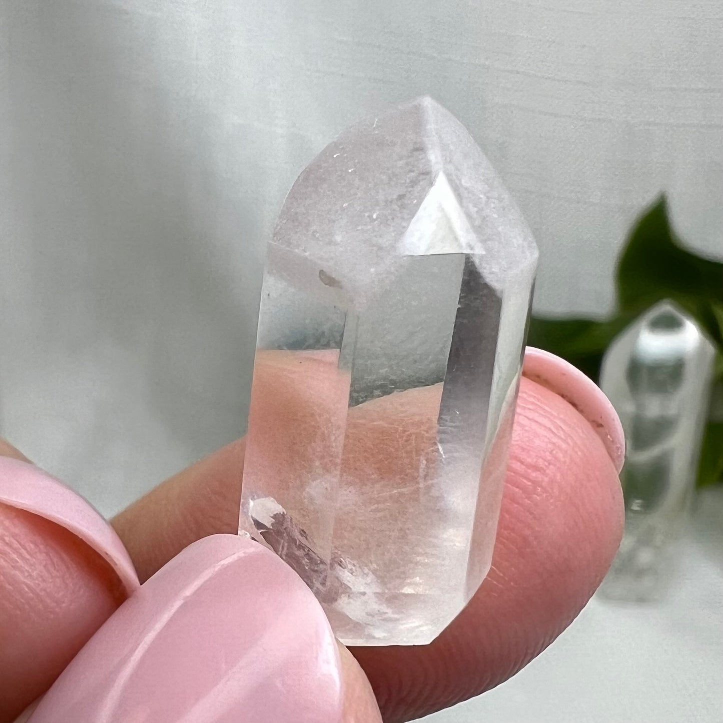 Amphibole Quartz Points - Margarida Mine, Bahia, Brazil