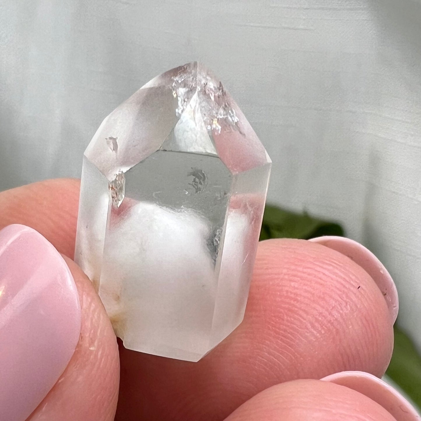 Amphibole Quartz Points - Margarida Mine, Bahia, Brazil