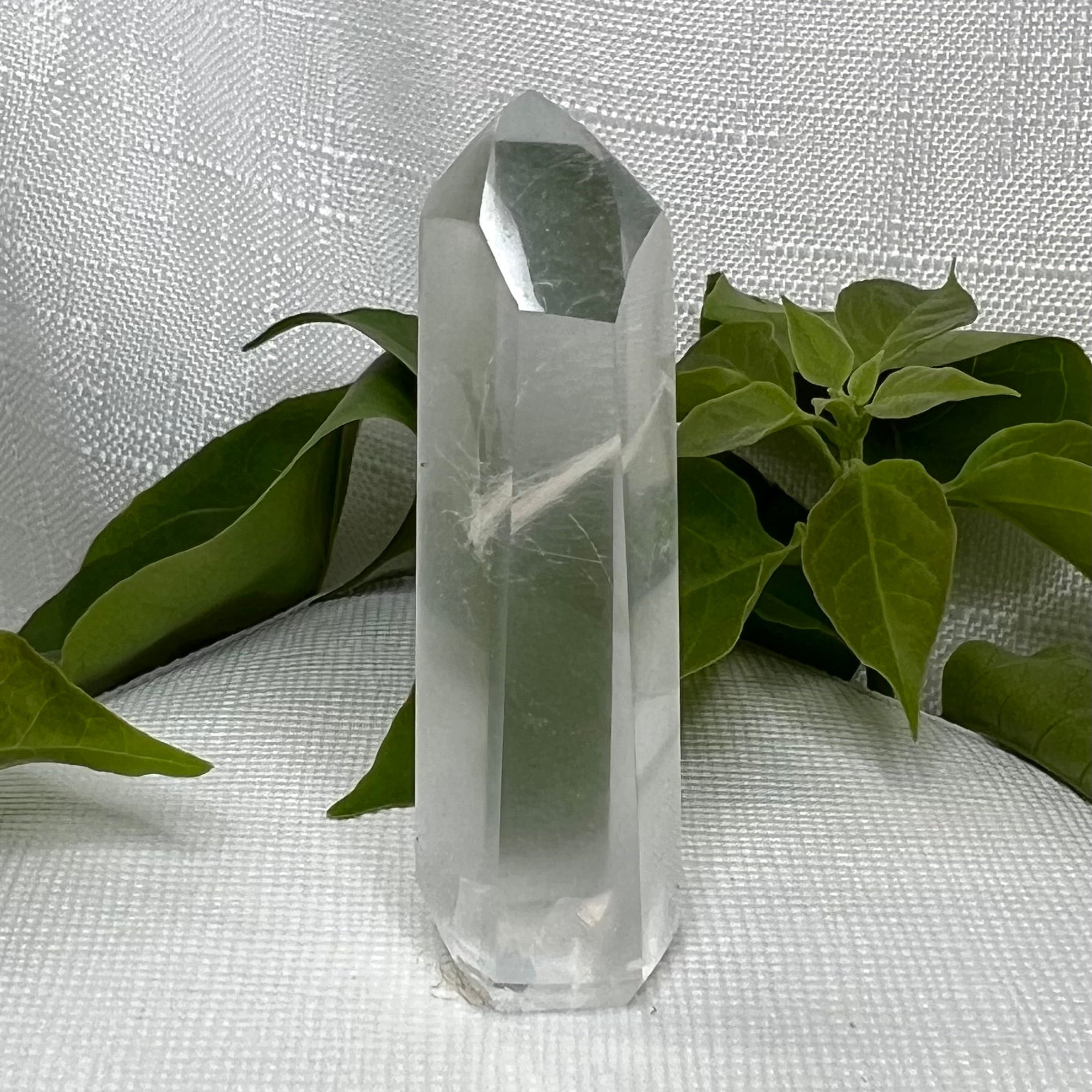 Amphibole Quartz Points - Margarida Mine, Bahia, Brazil