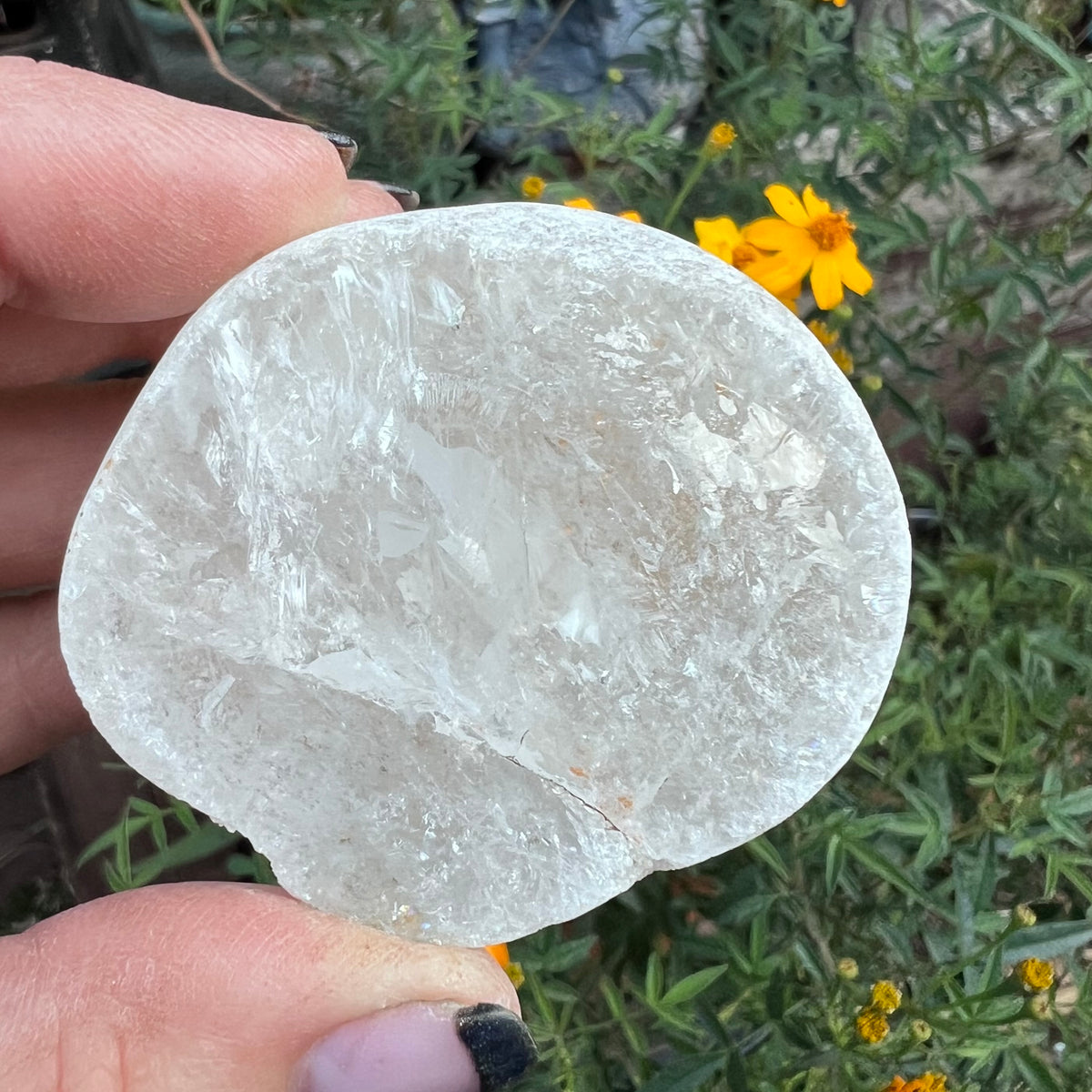 Seer Stone / Scrying Stone - CLEAR QUARTZ