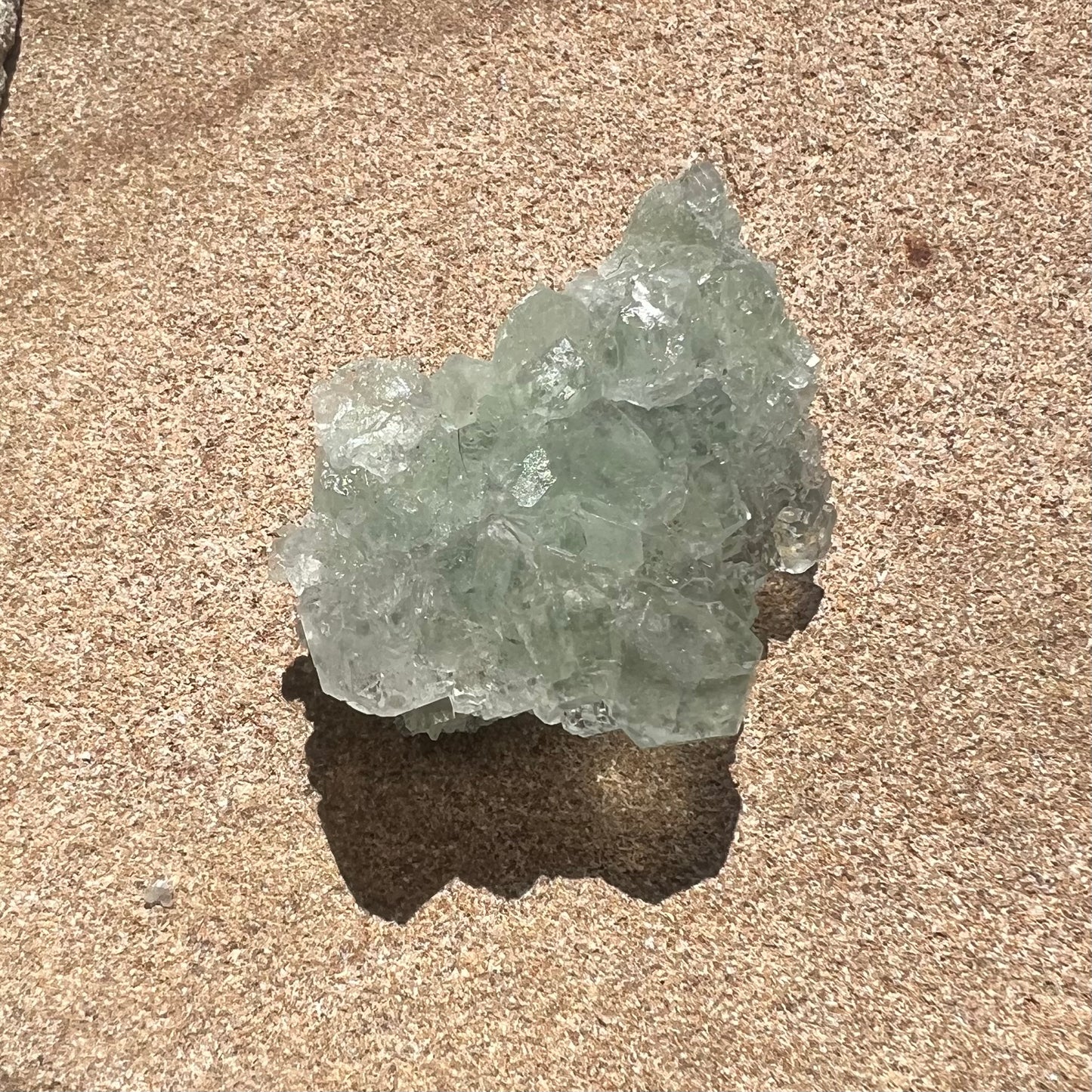 Green Octahedral Fluorite Specimen - Fujian, China - small specimen