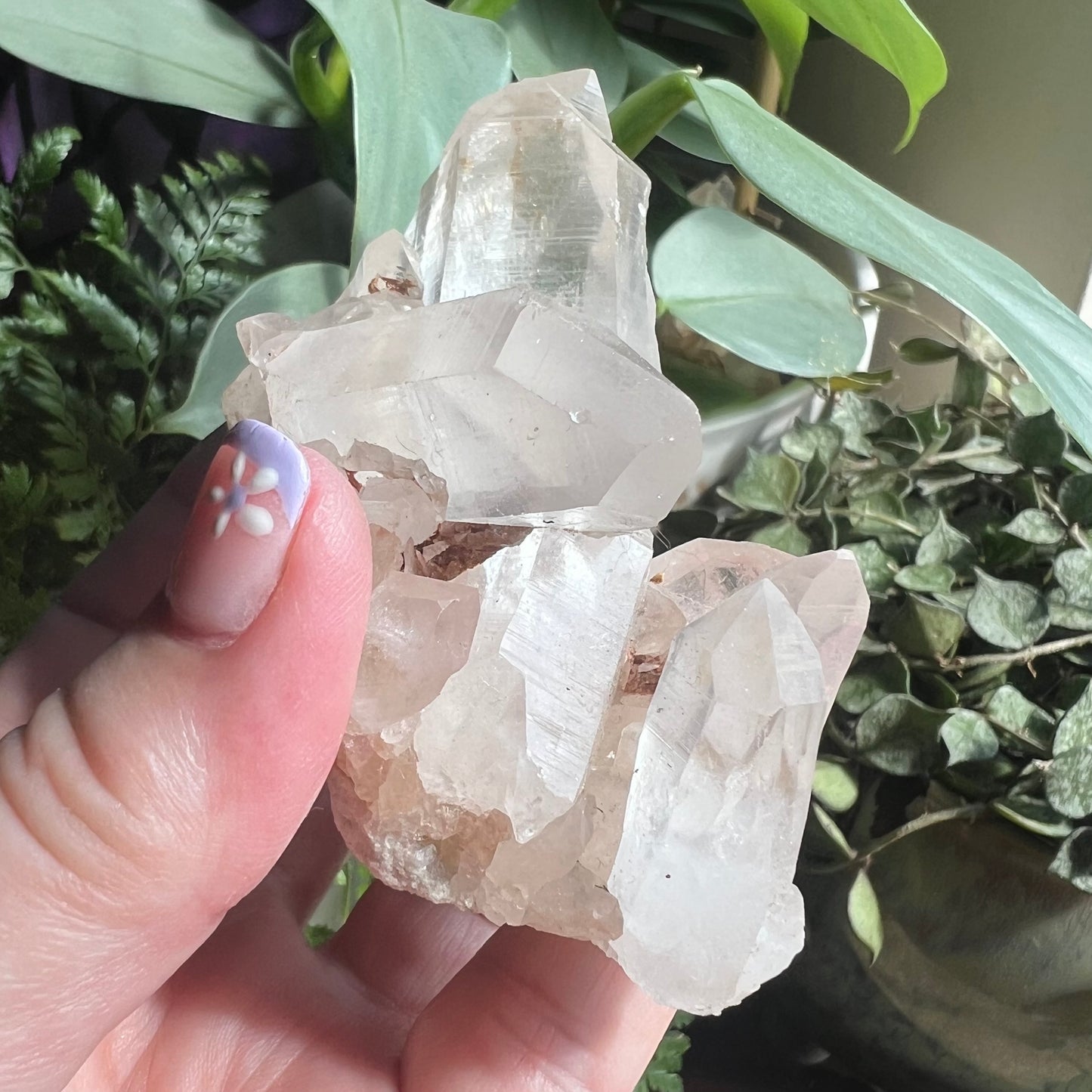 Himalayan Samadhi Quartz Cluster (207g)
