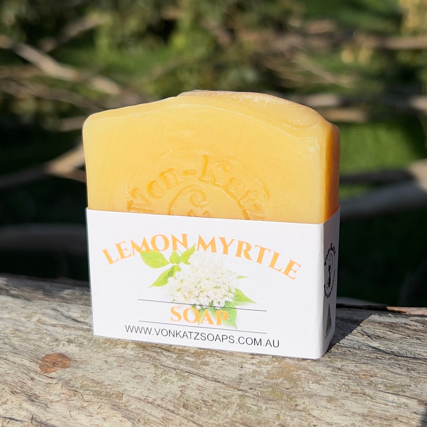 Lemon Myrtle Soap - Natural & Handmade by Von Katz Soaps Toowoomba