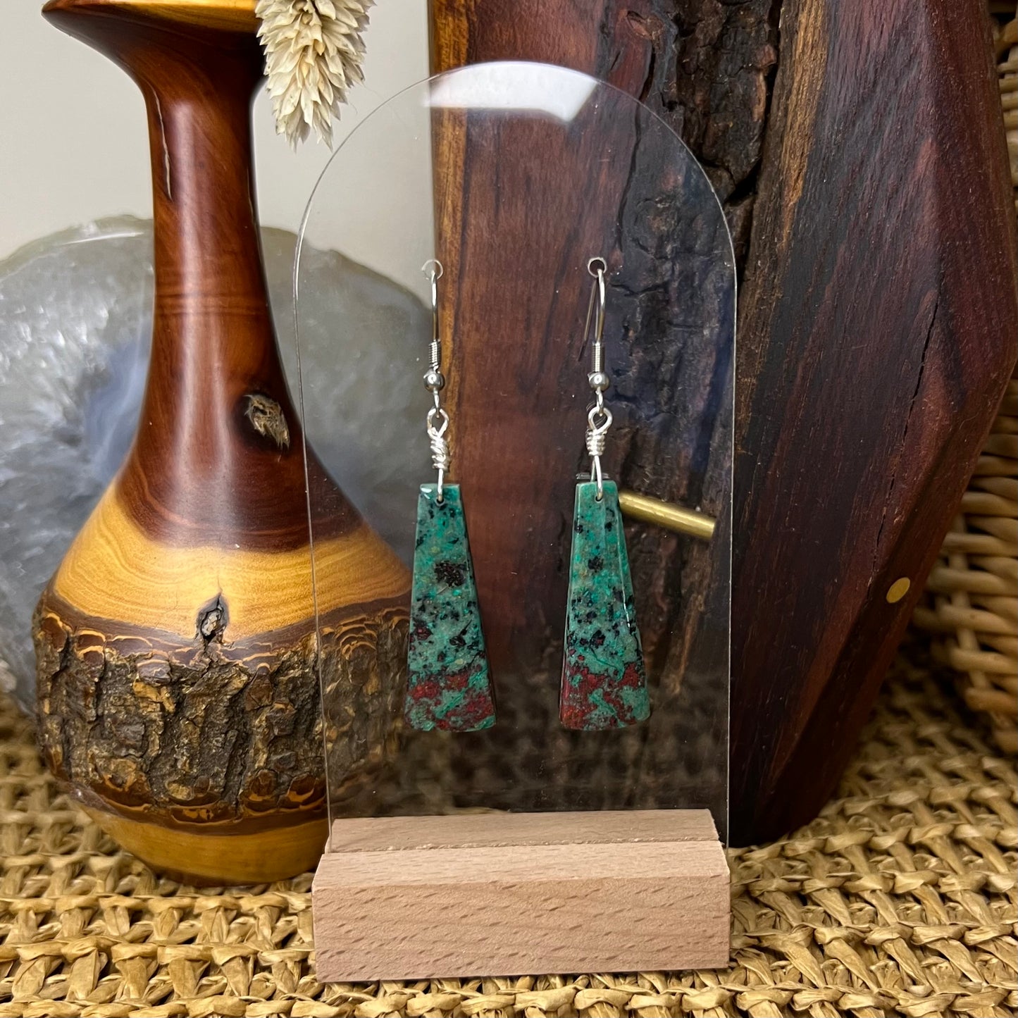 Sonora Sunset Silver Earrings: Passion ∙ Motivation ∙ Personal Power