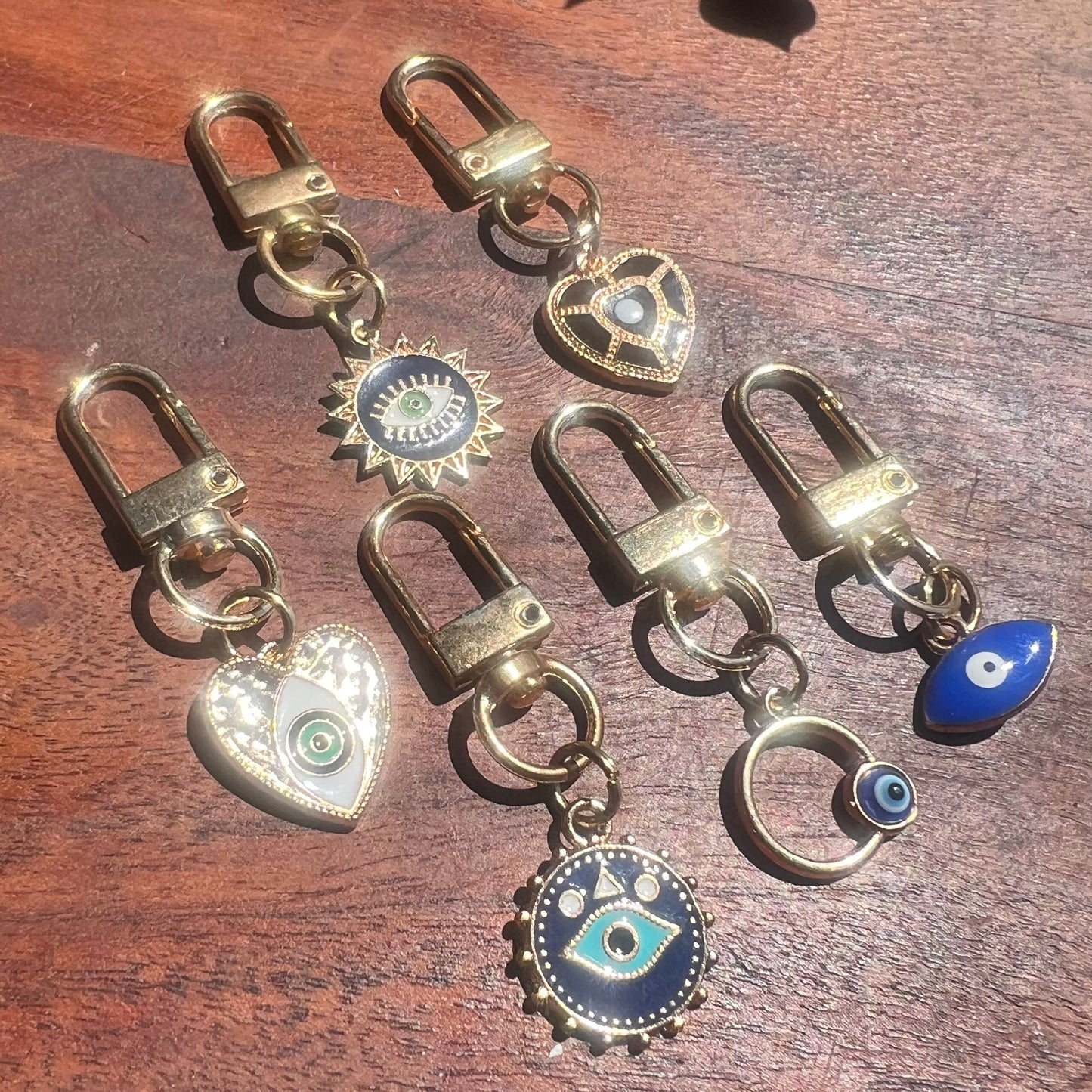 Nazar Amulet Keyring - Protection from Evil Eye Charm