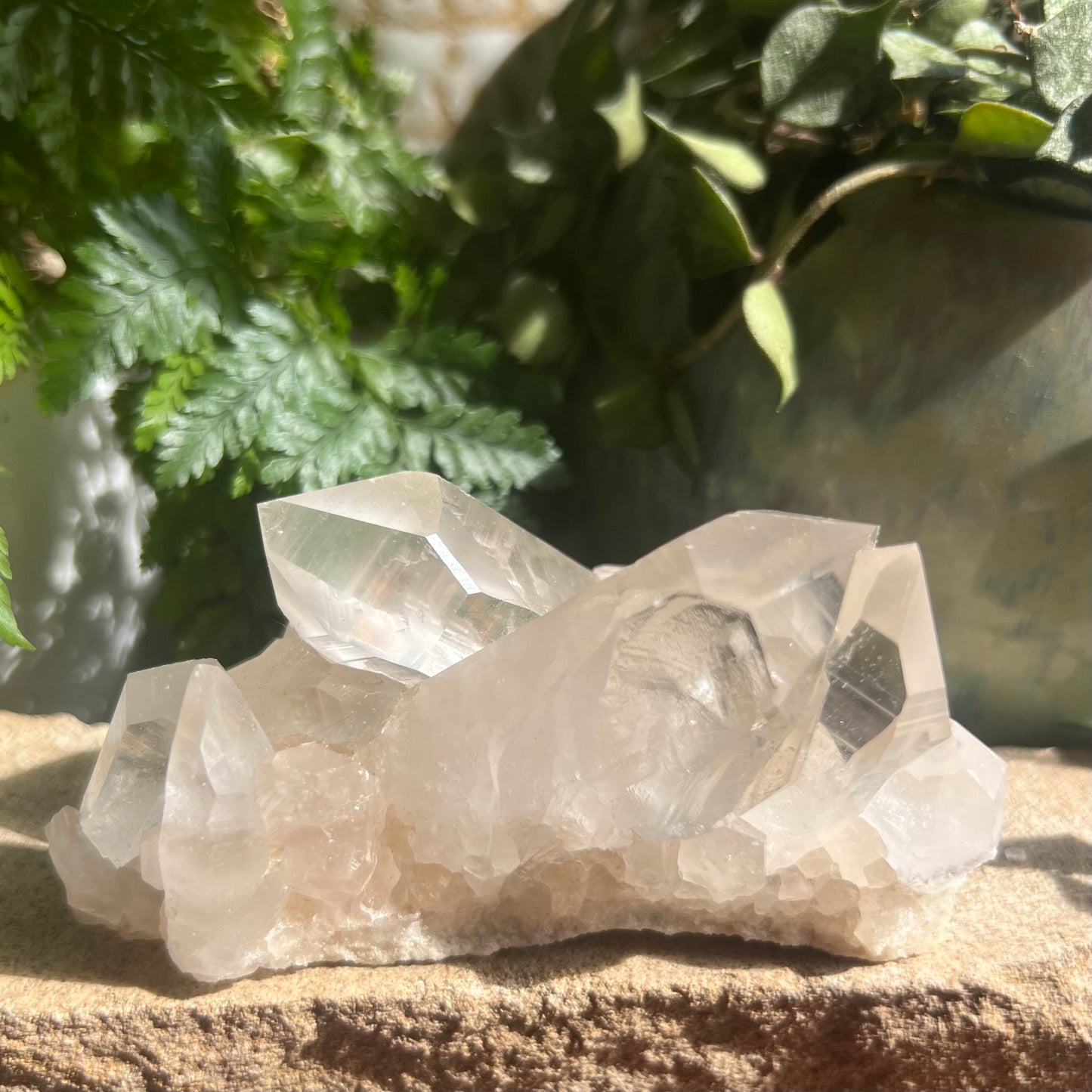 Himalayan Samadhi Quartz Cluster (207g)