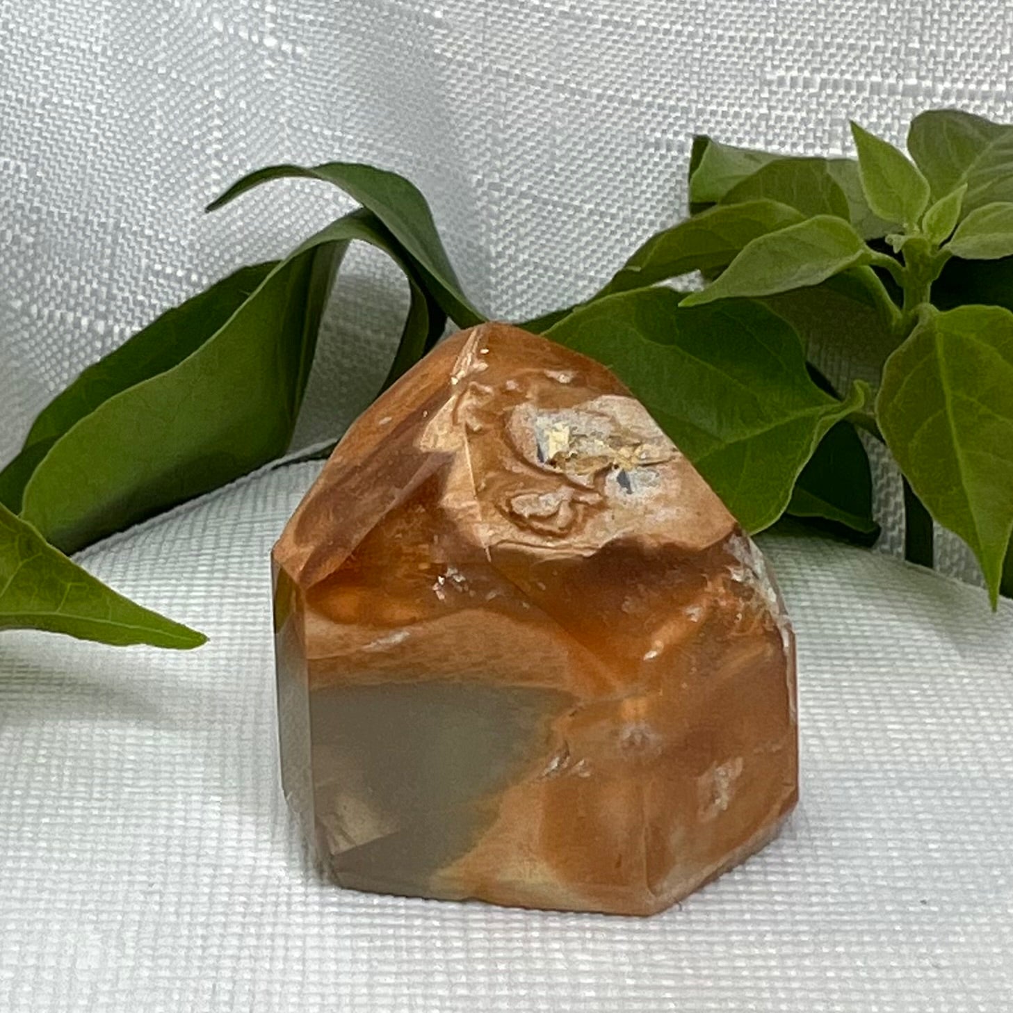 Amphibole Quartz Points - Margarida Mine, Bahia, Brazil