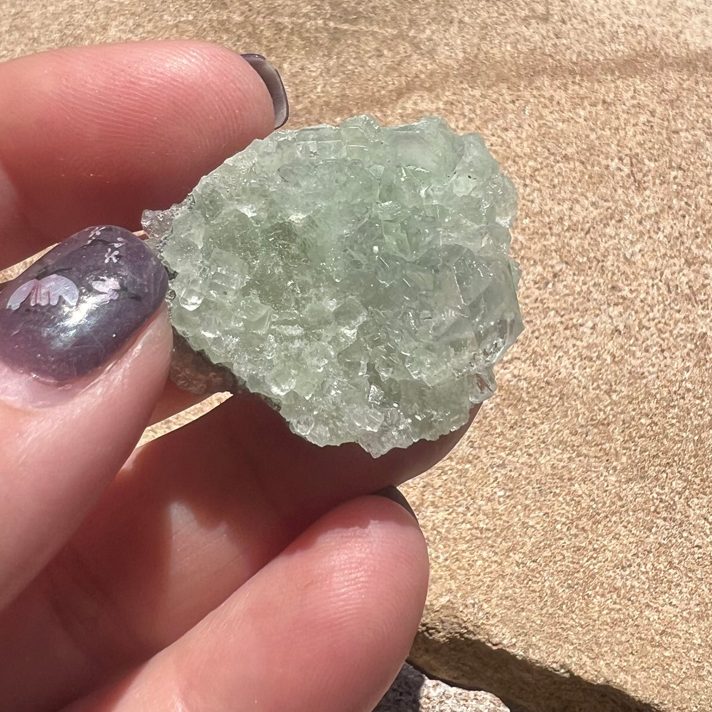 Green Octahedral Fluorite Specimen - Fujian, China