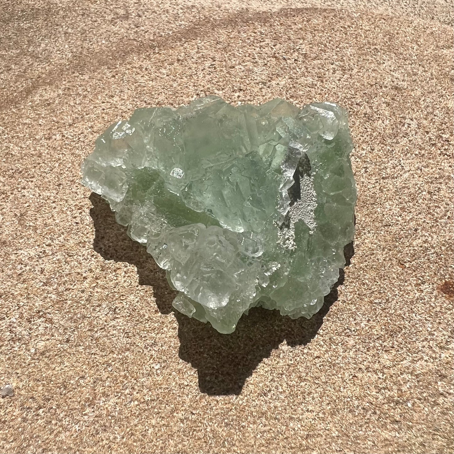 Green Octahedral Fluorite Specimen - Fujian, China