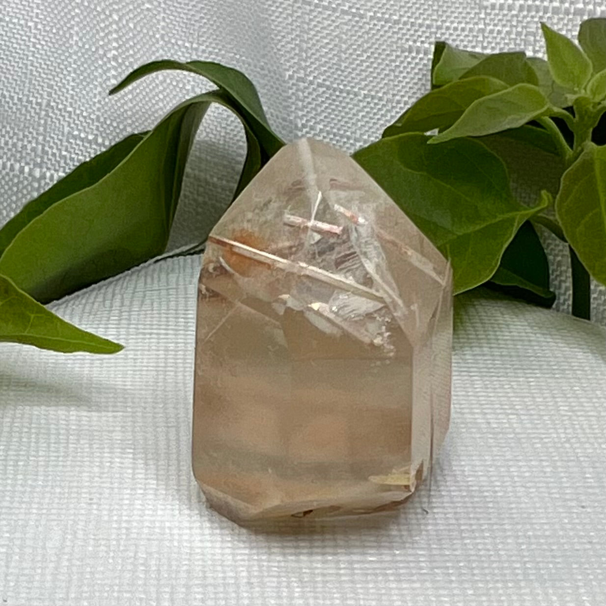 Amphibole Quartz Points - Margarida Mine, Bahia, Brazil