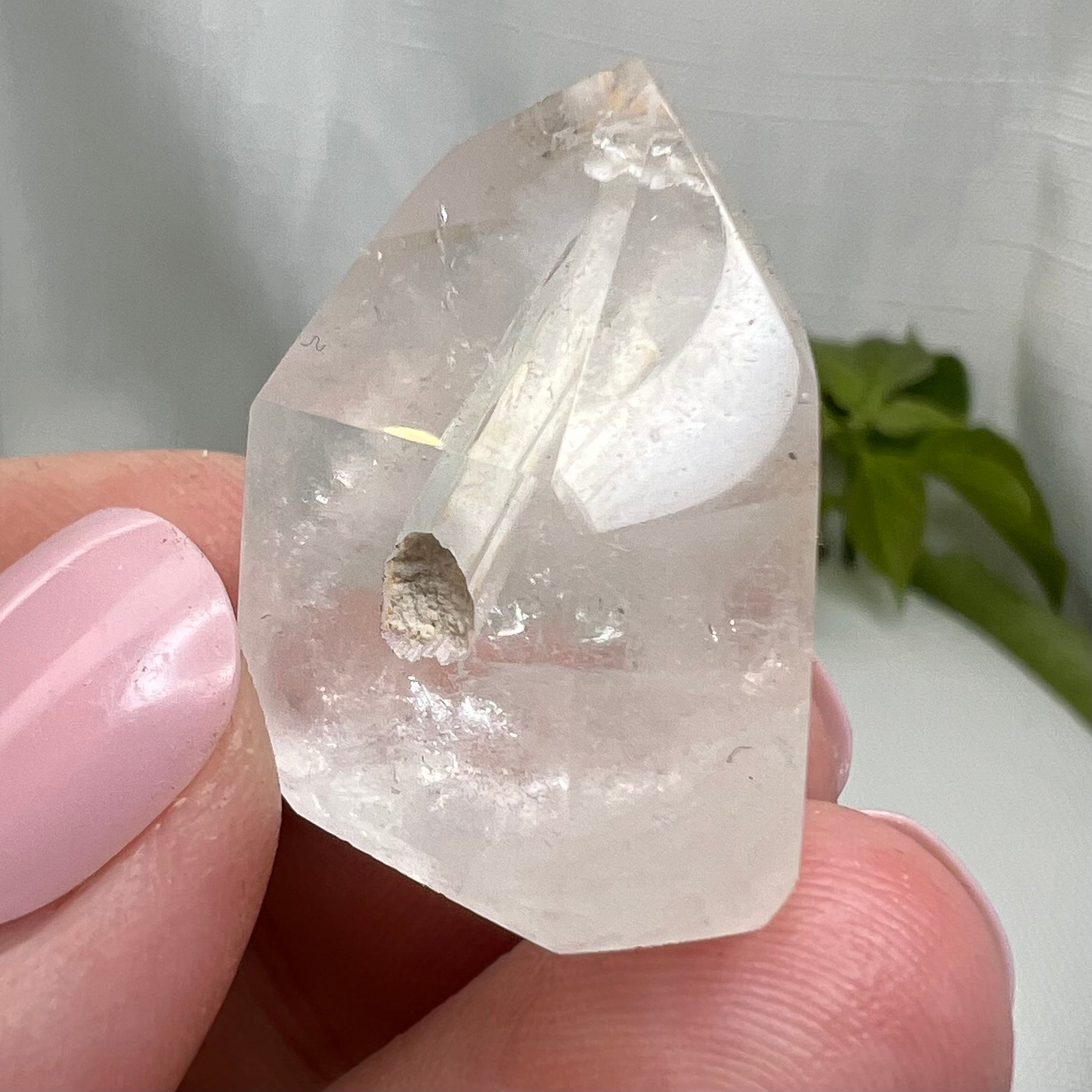 Amphibole Quartz Points - Margarida Mine, Bahia, Brazil