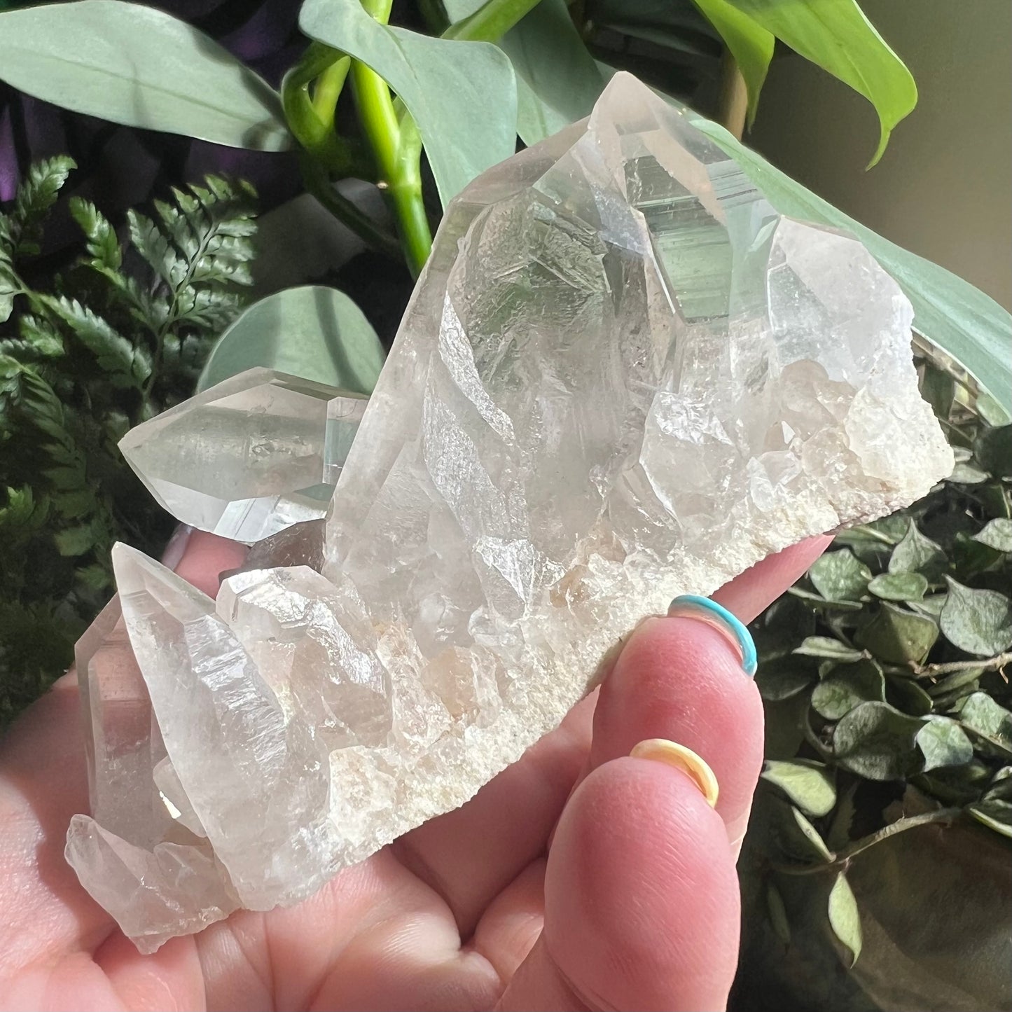 Himalayan Samadhi Quartz Cluster (207g)