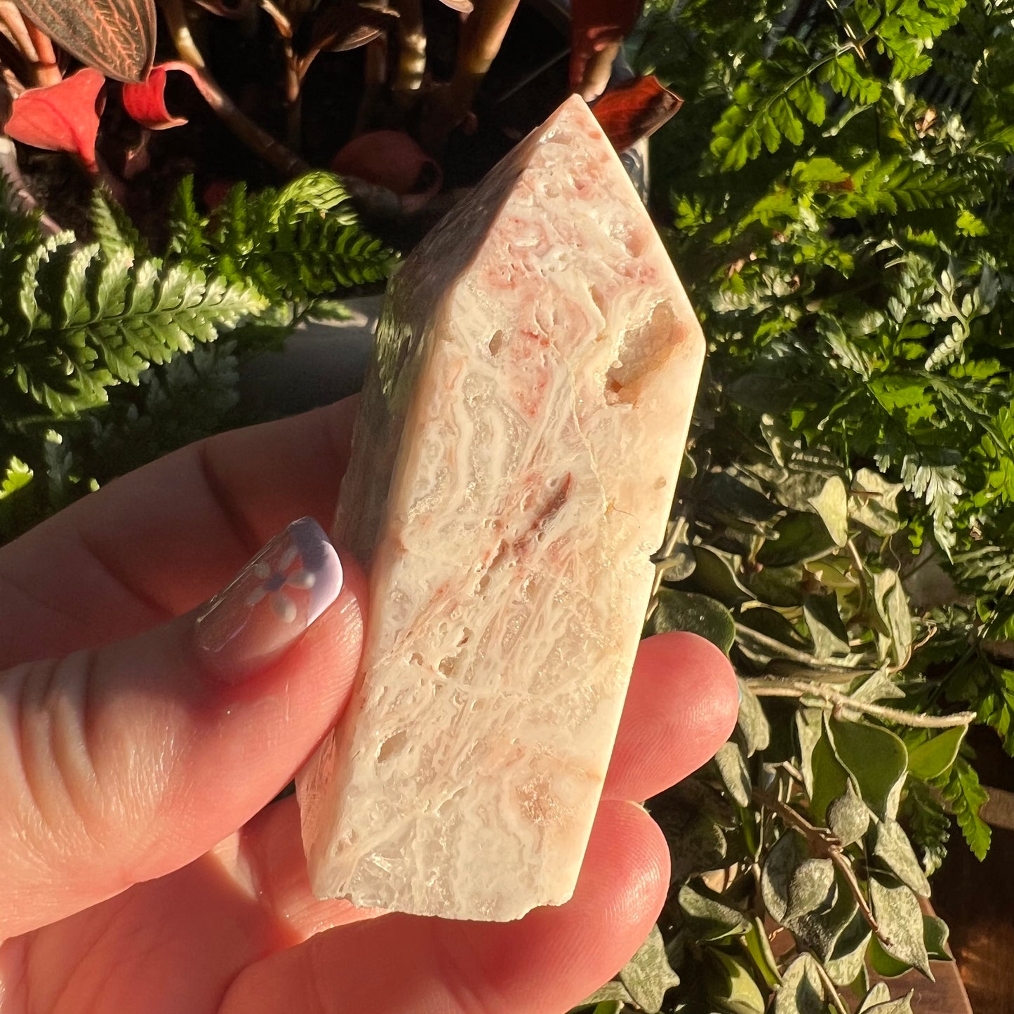 Crazy Lace Agate Tower