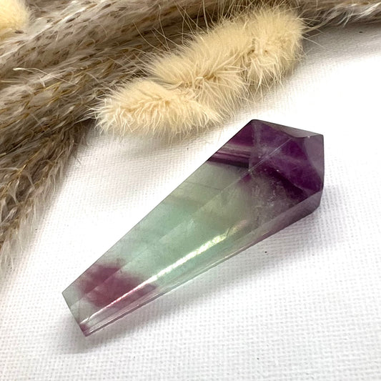 Candy Rainbow Fluorite Wand