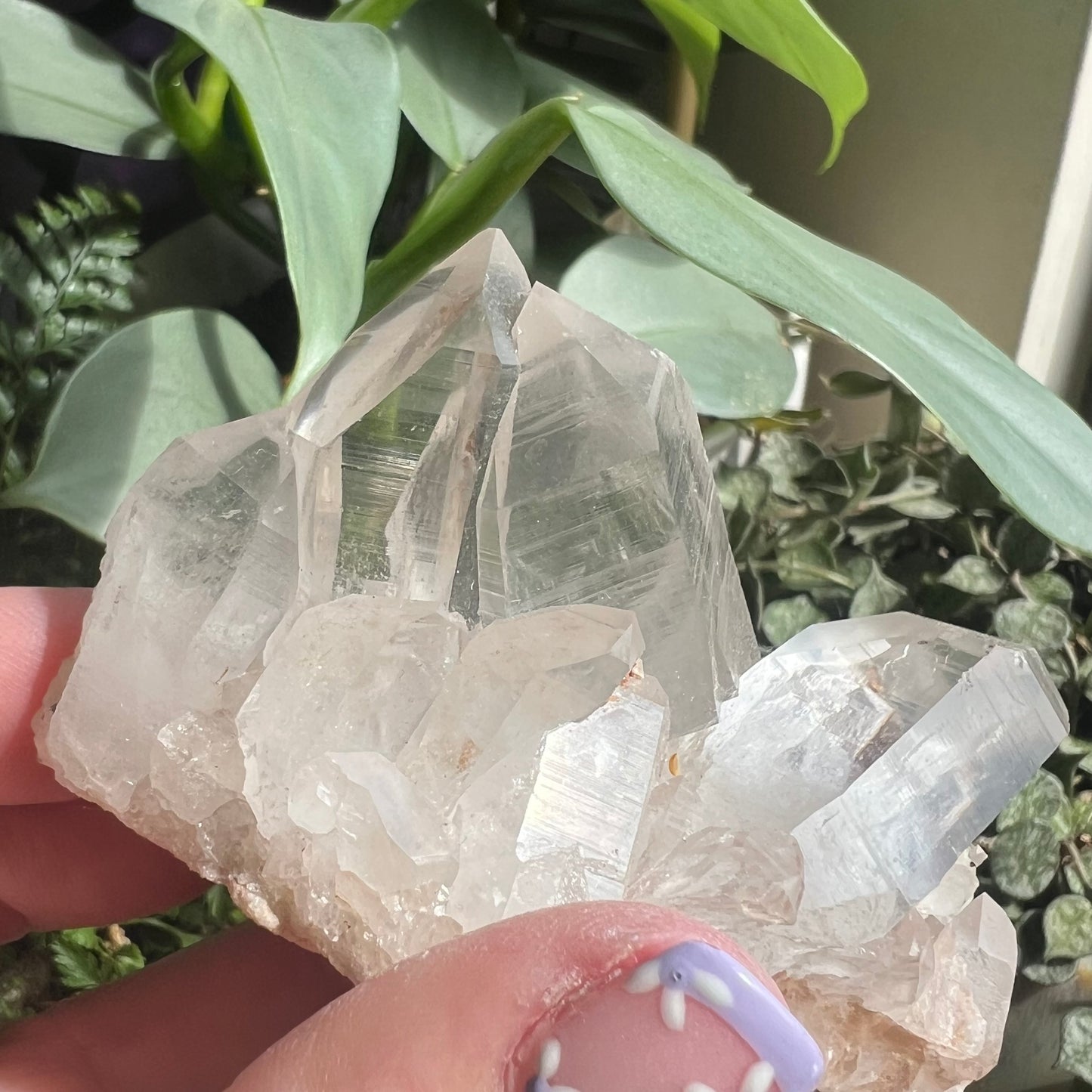 Himalayan Samadhi Pink Quartz Cluster