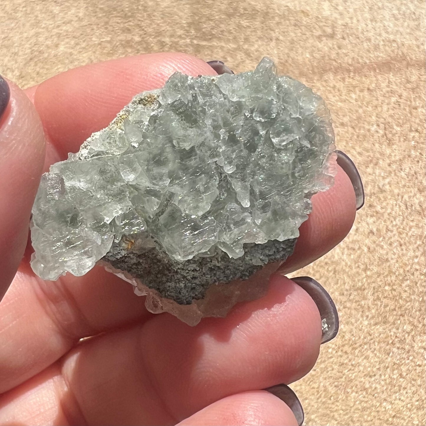 Quartz on Cubic Fluorite Specimen - Fujian, China