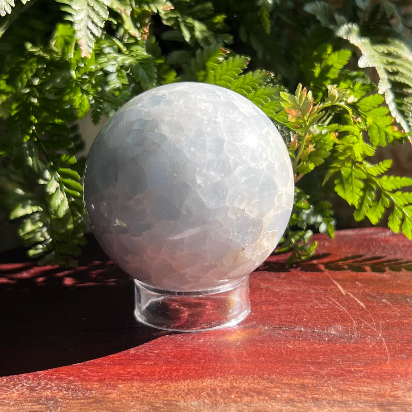 Sky Blue Calcite Sphere