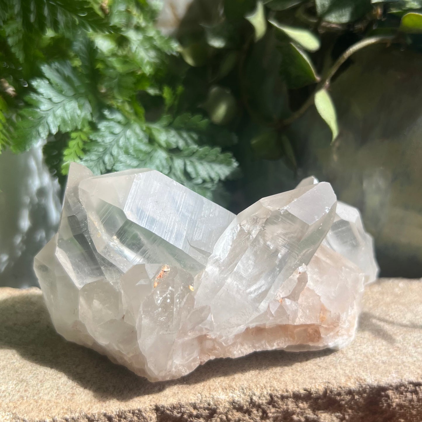 Himalayan Samadhi Quartz Cluster (207g)