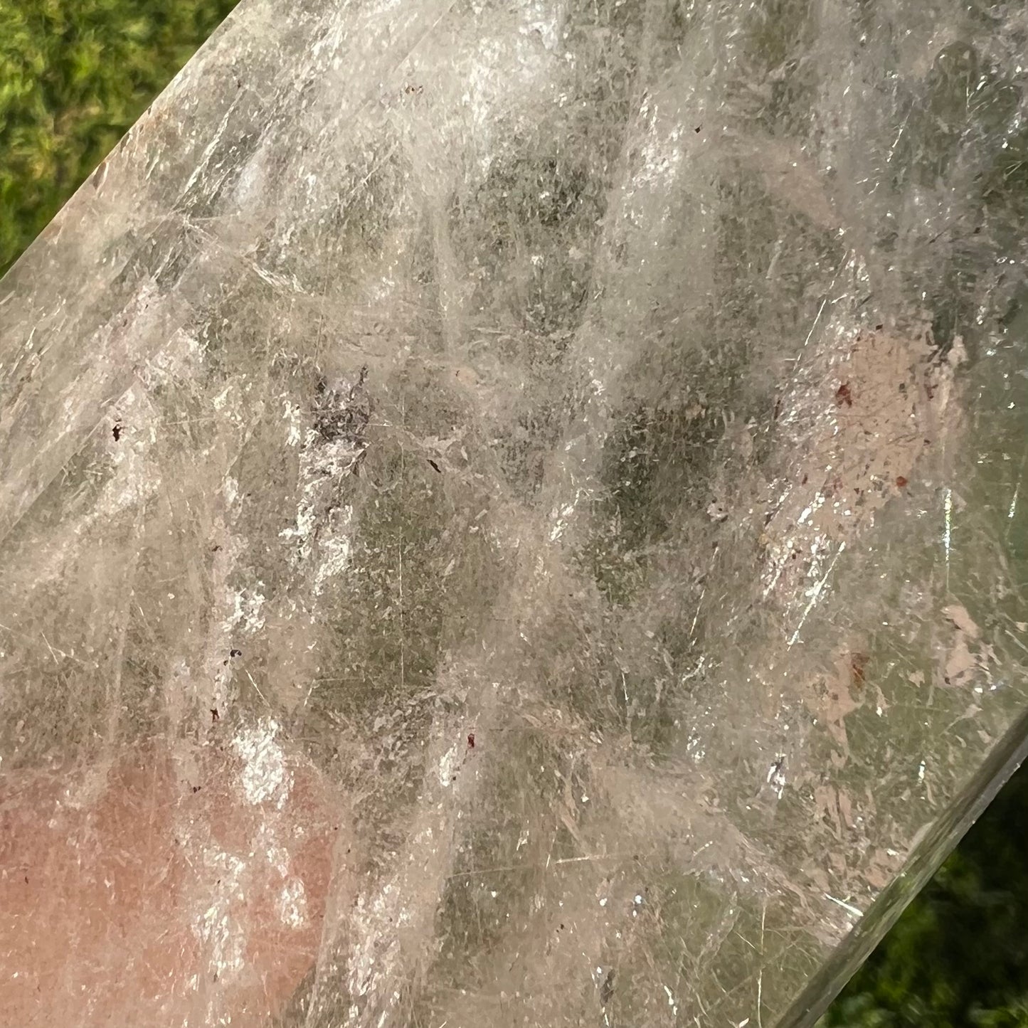 Sea Urchin Rutilated Quartz Polished Point | Brazil