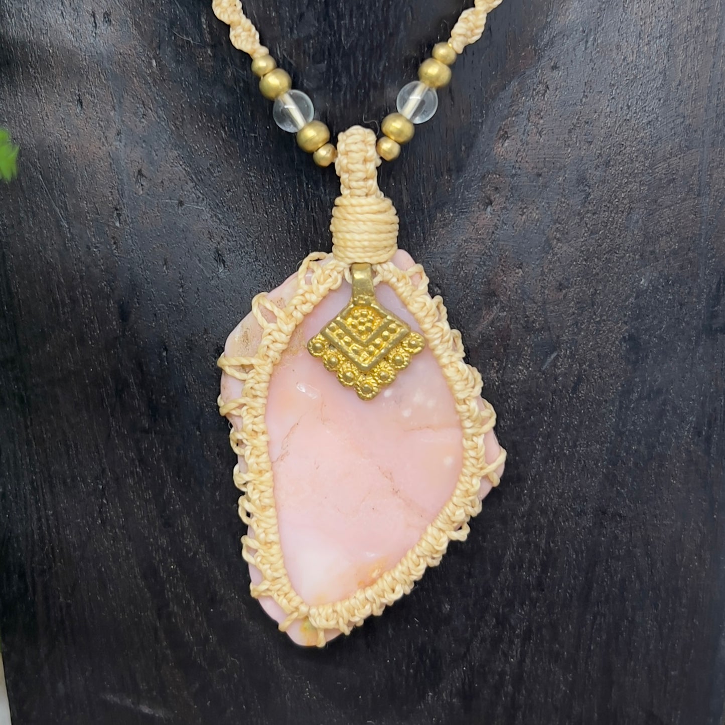 Pink Opal Talisman - Australian Pink Opal