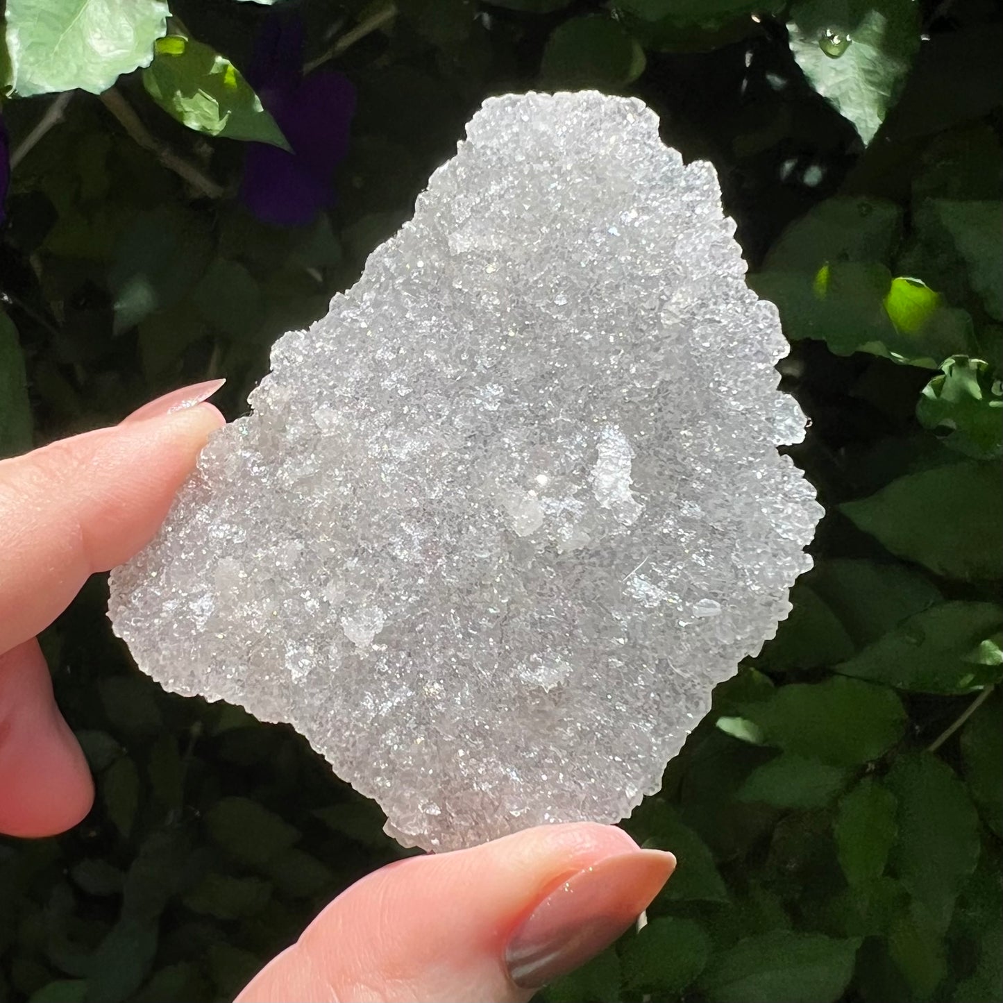 Snowflake Apophyllite | Sugar Druzy Apophyllite - Lusterous & High Grade | Jalgoan District, Maharashtra, India -