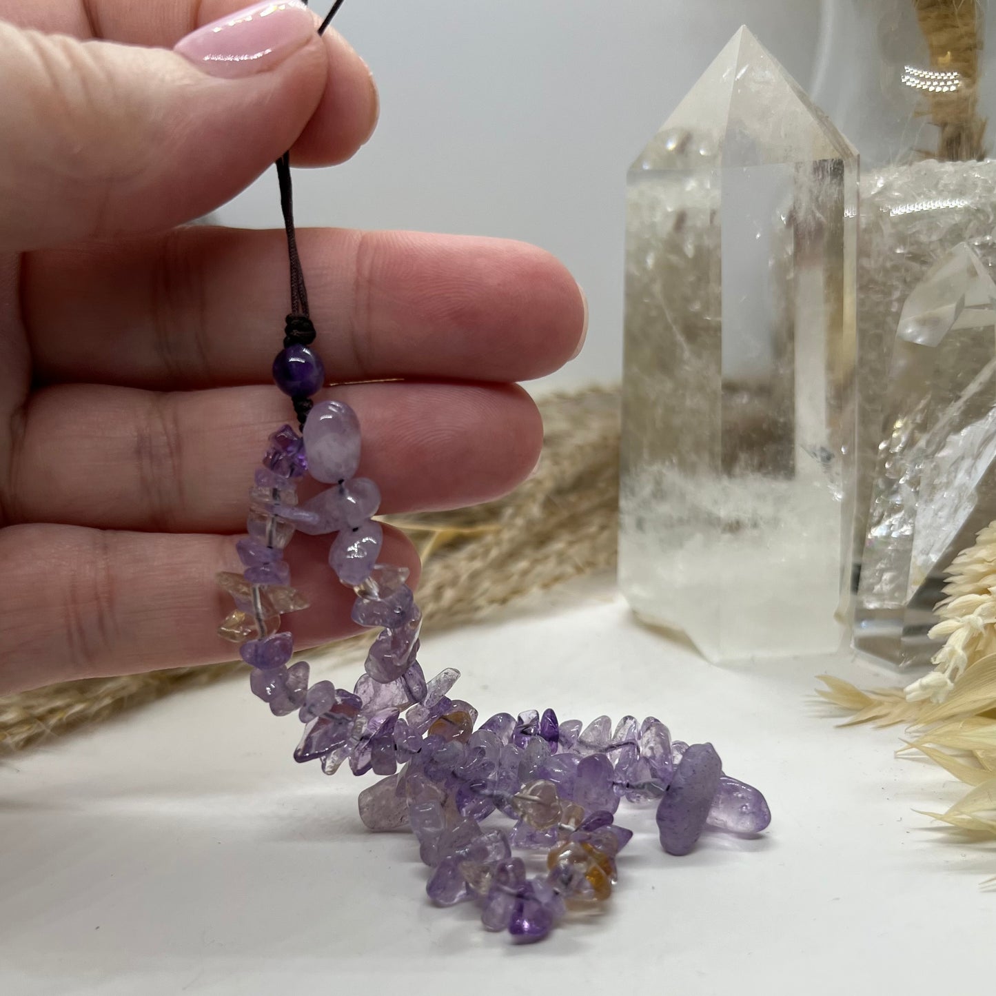 Crystal Phone Straps - Gemstone Phone Lanyard - Various crystals