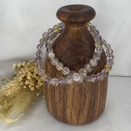 Ametrine Crystal Bracelet ∙ Manifestation | Abundance | Alignment | Creativity