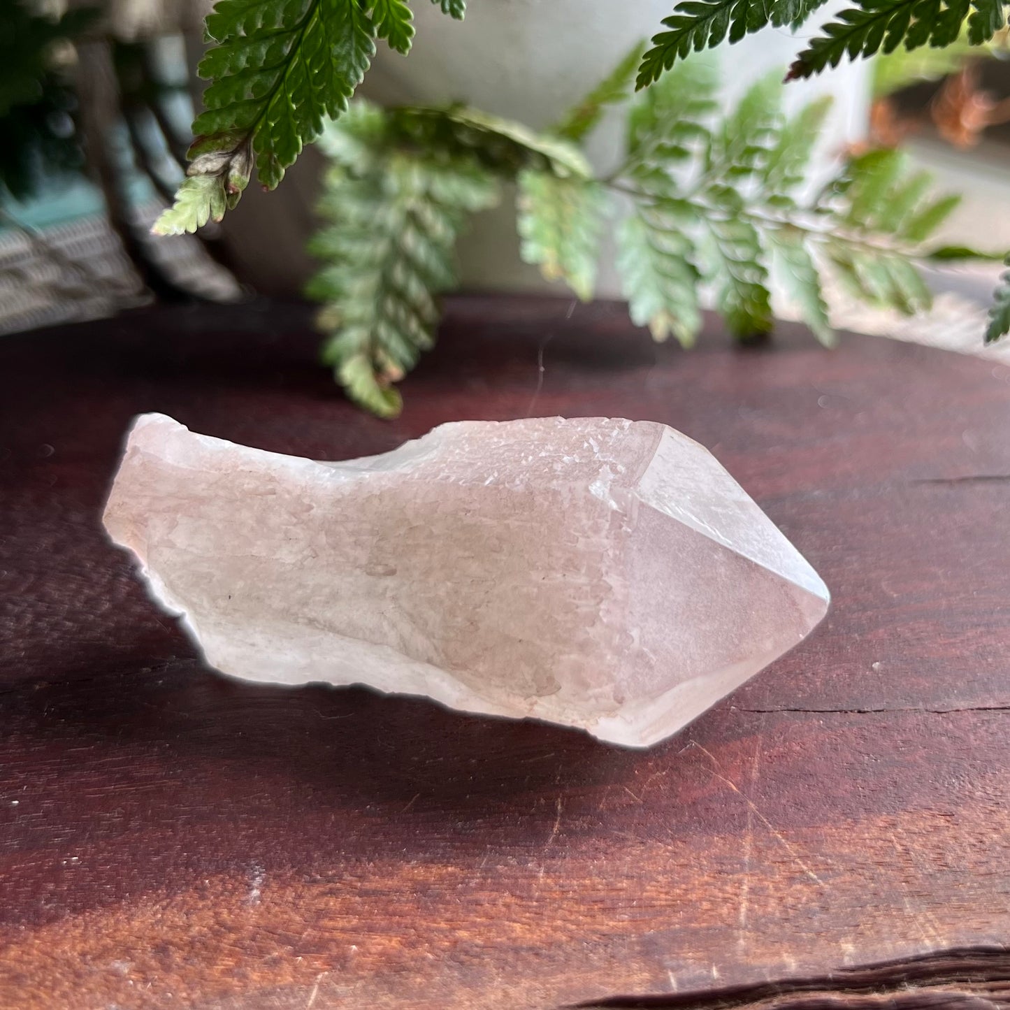 Natural Lithium Candle Quartz Point