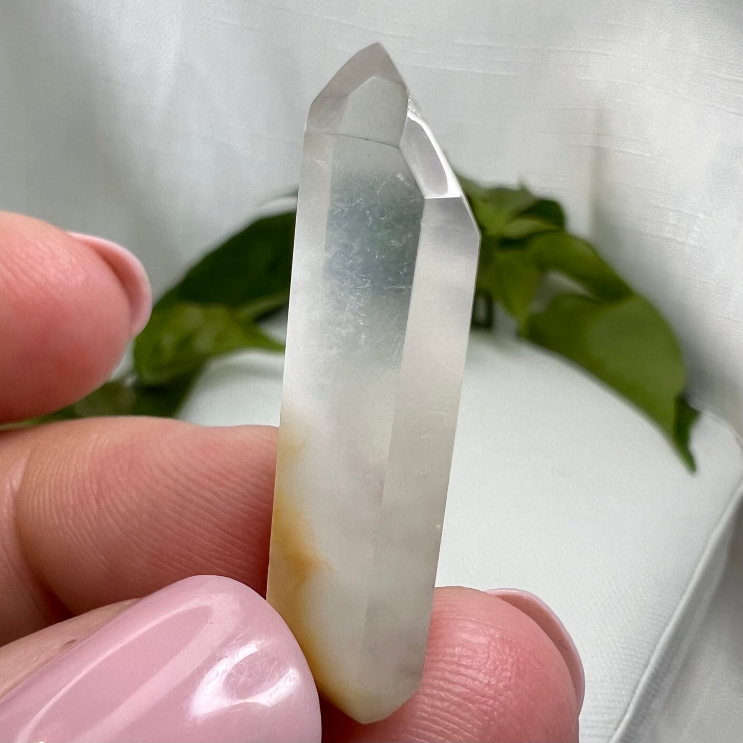 Amphibole Quartz Points - Margarida Mine, Bahia, Brazil