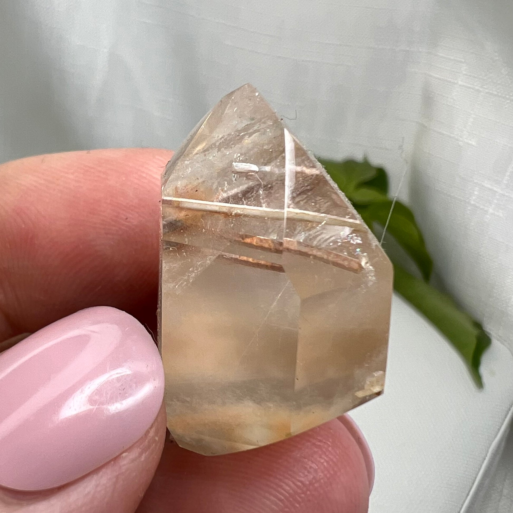 Amphibole Quartz Points - Margarida Mine, Bahia, Brazil