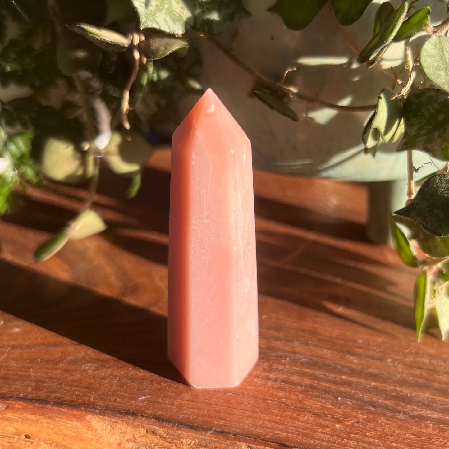 Australian Pink Opal Tower