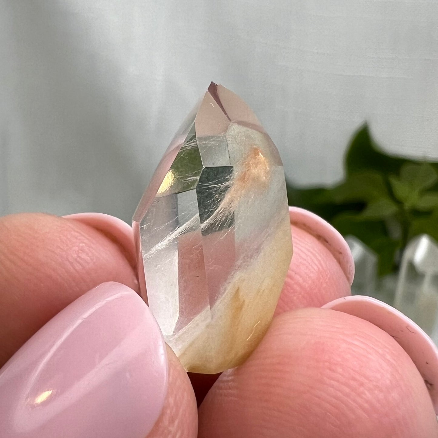 Amphibole Quartz Points - Margarida Mine, Bahia, Brazil